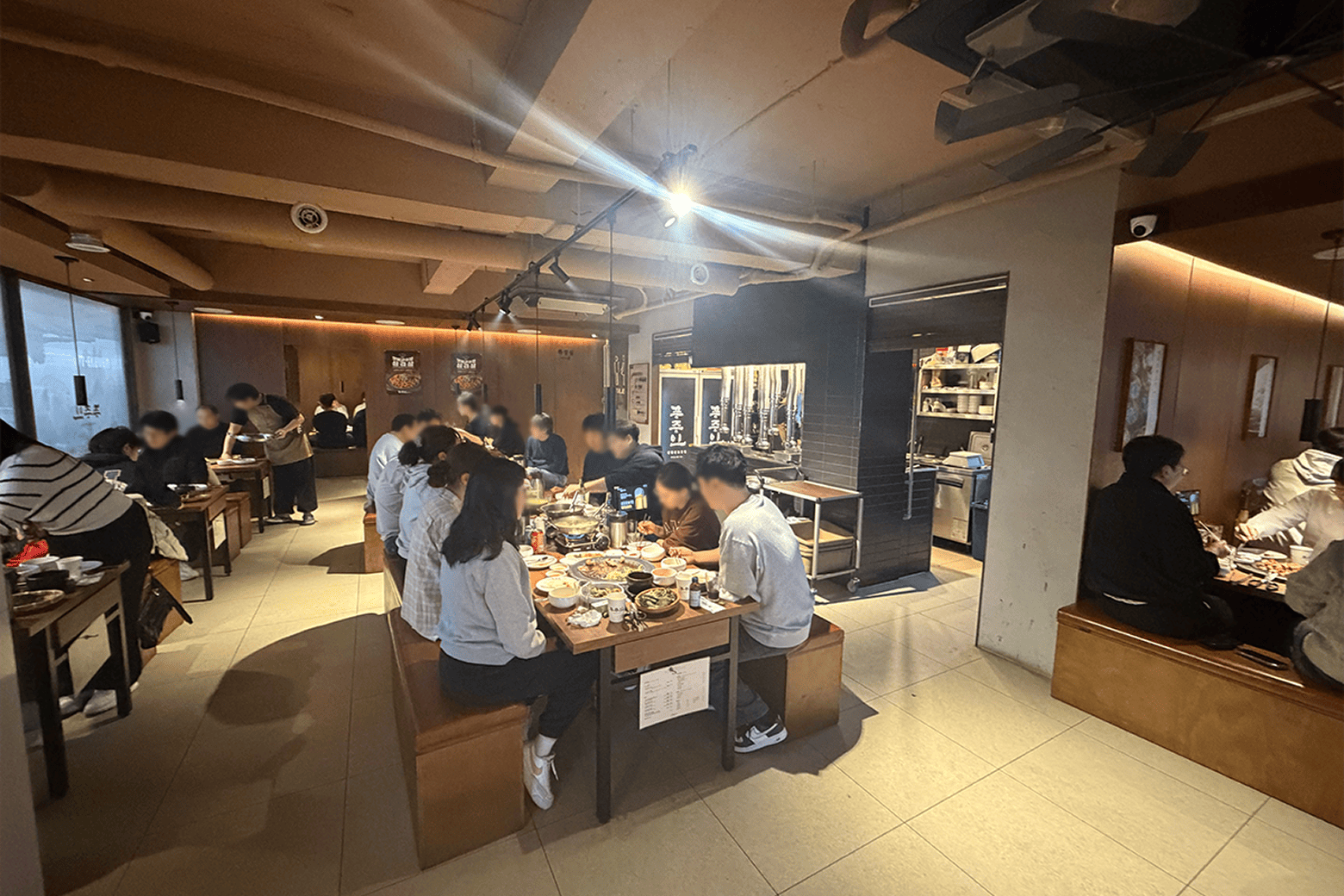 푸주인 50평형 대형 매장